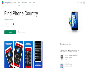 find-phone-country-app